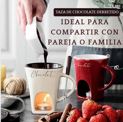 Taza Fondue Rápido
