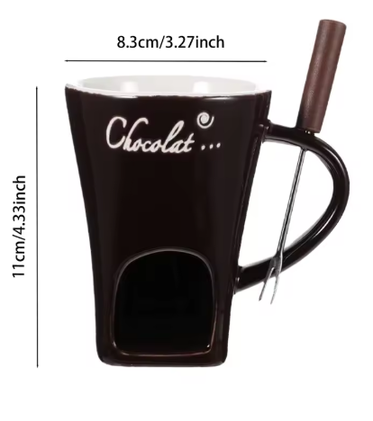 Taza Fondue Rápido