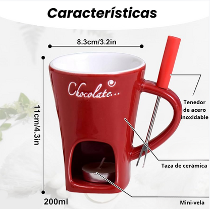 Taza Fondue Rápido